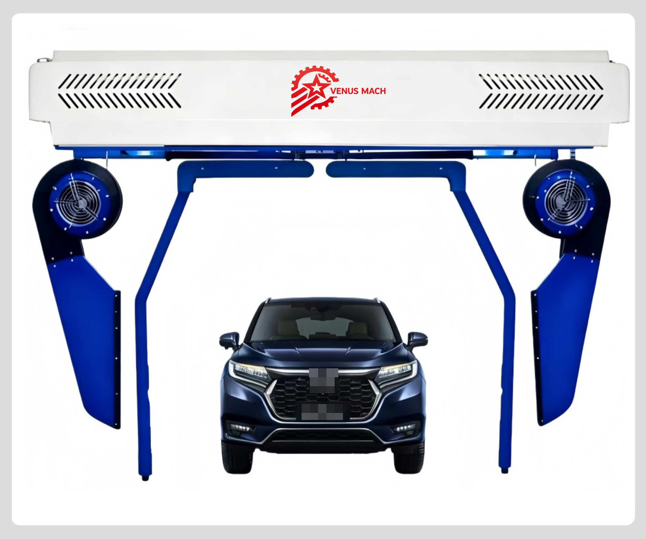 Two-arm six fan automatic car washer（双臂六风扇自动洗车机）
